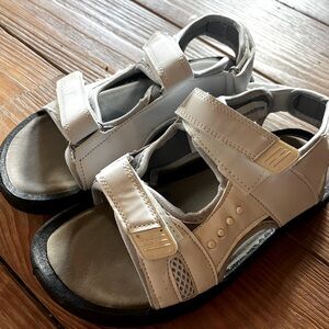 Chunky White Sandals